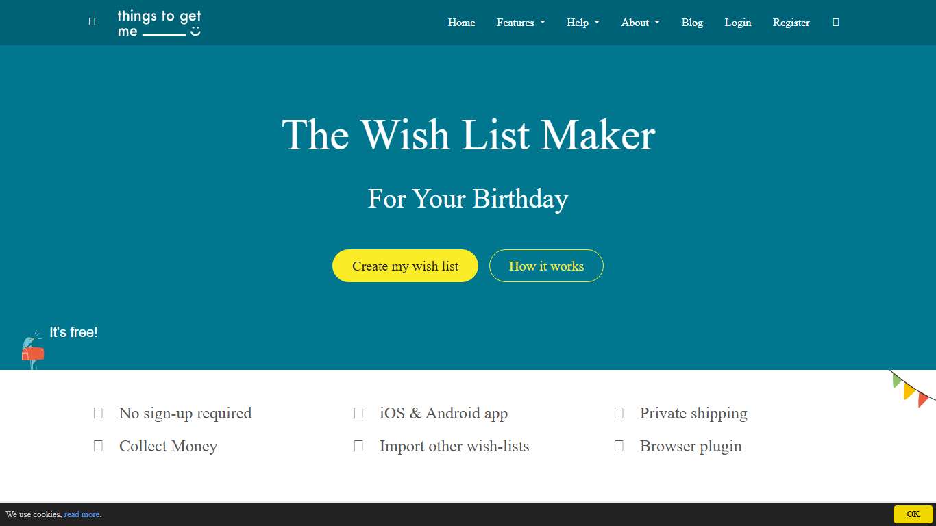 Free Birthday Wish List Maker for 2026 - Celebrate with a Wish List